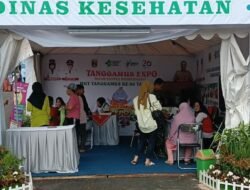 Dinas Kesehatan Tanggamus Memberikan Pelayanan Tradisional Dan Pengecekan Kesehatan Gratis Dalam Tanggamus Expo Ke 26