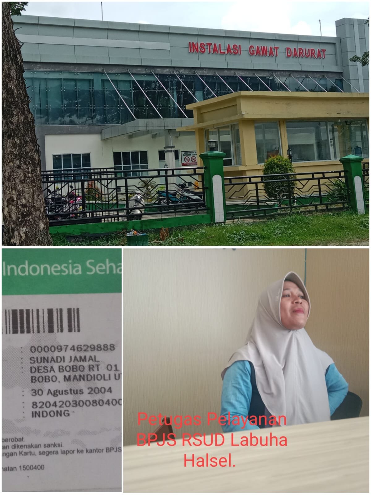 Meski Punya KIS, Pasien di RSUD Labuha Halsel Dikenakan Biaya Rp 5 Juta