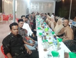 KIP Aceh Timur dan PPK Beserta Sekretaris PPK se Kabupaten Aceh Timur Menyelenggarakan Buka Puasa Bersama