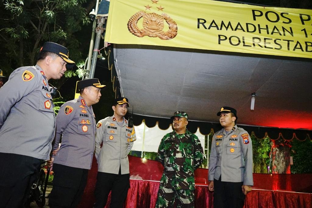 Polrestabes Surabaya Maksimalkan 8 Pos Pantau Bulan Ramadhan