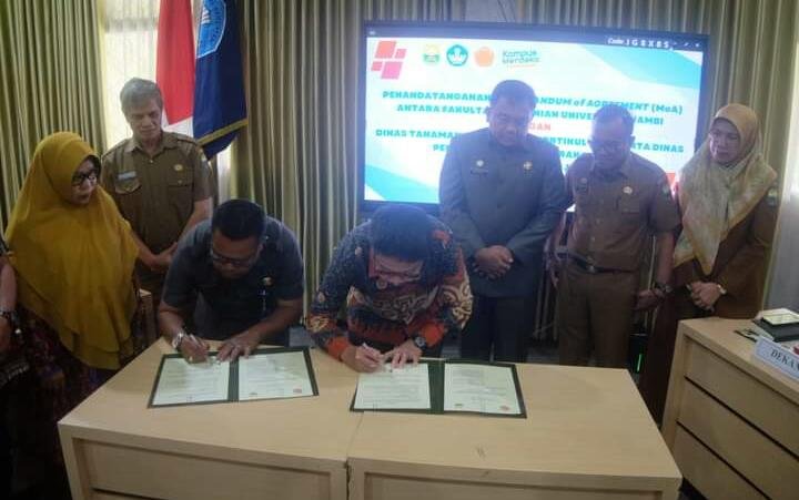 SEKDA Muaro Jambi Apresiasi penandatangan MOA ( Memorandum of Agreement)
