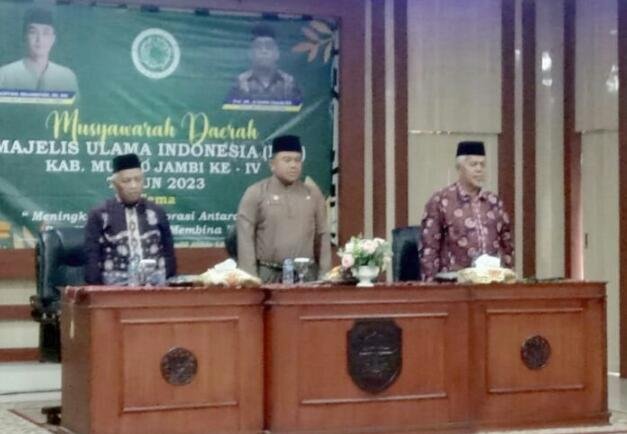 Sekda Muaro Jambi Hadiri Musyawarah Majelis Ulama Indonesia