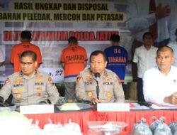 Polda Jatim Berhasil Amankan Penjual Bahan Peledak Petasan Seberat 231 Kilogram