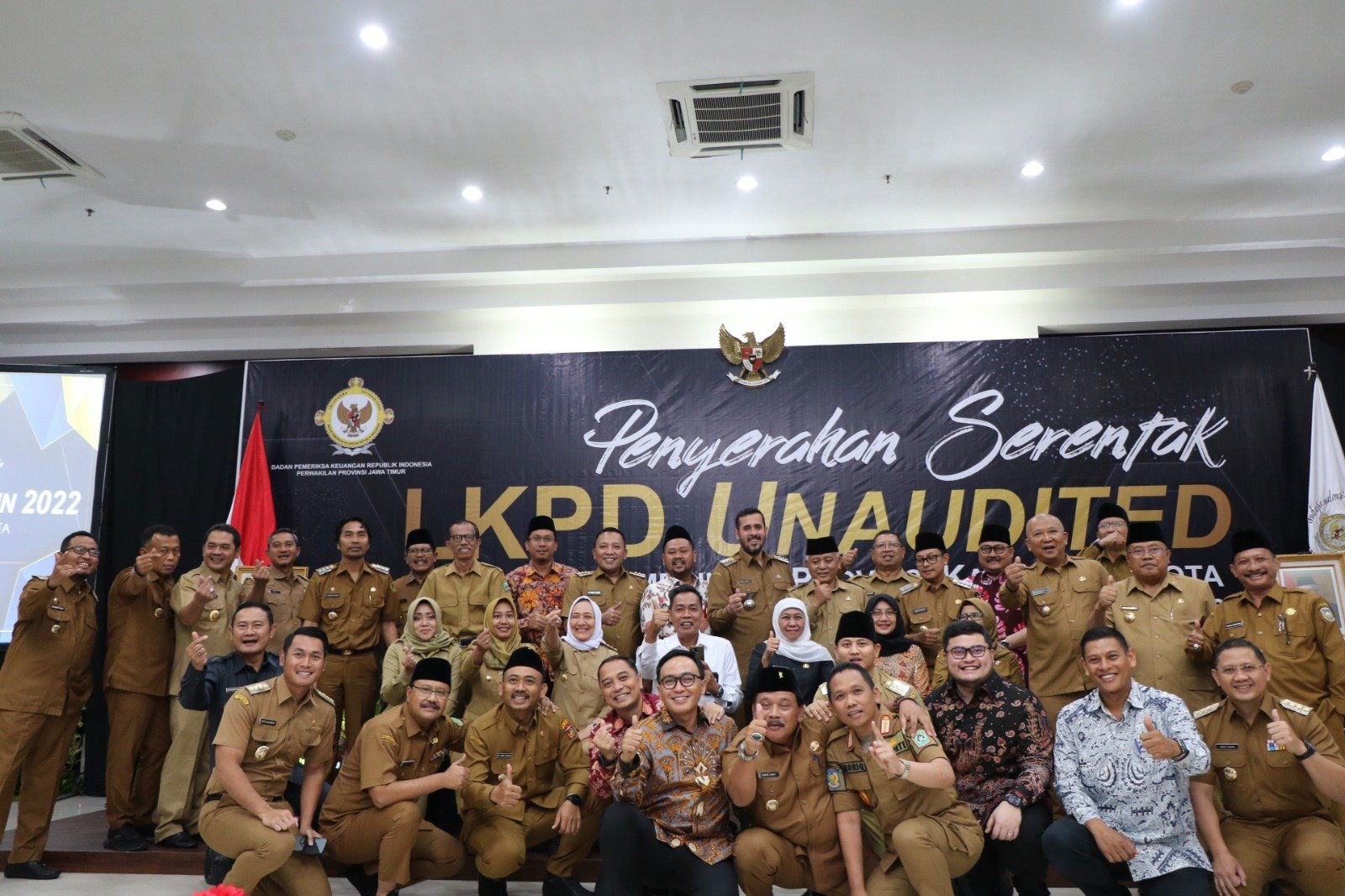 LKPD Unaudited Tahun 2022 Diserahkan ke BPK, Bupati Gus Muhdlor Berharap Sidoarjo Pertahankan WTP