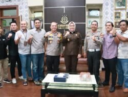 Jalin Sinergitas, Kapolresta Mojokerto Silaturahmi ke Kajari Kabupaten