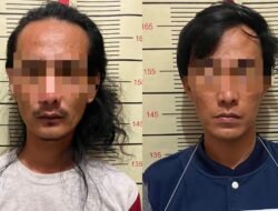 Dua Penyalahguna Sabu Ditangkap Satresnarkoba Polres Tanggamus Di Talang Padang