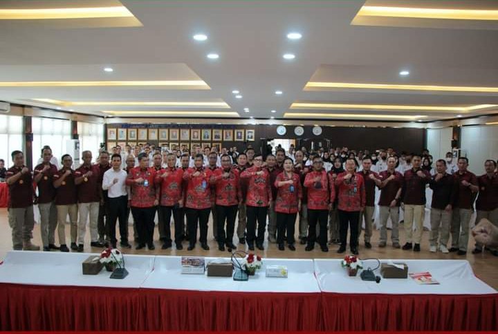 Lapas Kotaagung Ikuti Pengarahan RB, Menteri Hukum dan HAM RI: Raih WBK/WBBM dengan Penuh Semangat Kompetisi dan Kemauan Tinggi!