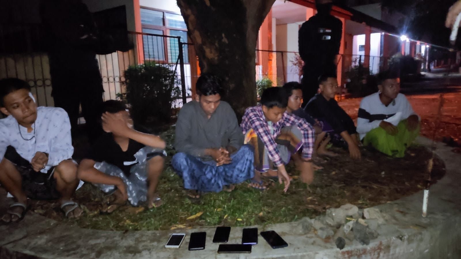 Polres Bondowoso Amankan 7 Remaja Diduga Akan Perang Sarung