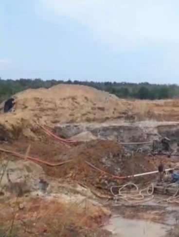 Aktivitas Tambang Timah di Pesisir Pantai Penganak Tanpa Tersentuh Aparat Penegak Hukum