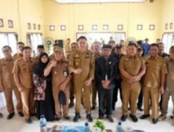 Pj Bupati Bachyuni ​​Deliansyah Gelara Audiensi Bersama Forkopimcam