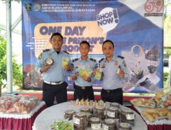 Produk Unggulan WBP Habis Diborong, Lapas Kotaagung Gelar Aksi One Day One Prison’s Product dalam Rangka HBP ke-59