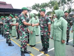 32 Prajurit Kodim 0815/Mojokerto Naik Pangkat, ini Pesan Dandim