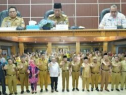 SEKDA MUARO JAMBI HADIRI PENILAIAN KINERJA DELAPAN AKSI KONVERGENSI PERCEPATAN PENURUNAN STUNTING TAHUN 2023