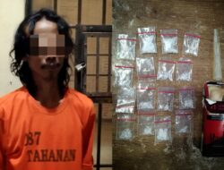 Edarkan Sabu, SN (41 ) Warga kp. Sripendowo Diamankan Satuan Reserse Narkoba Polres Lampung Tengah