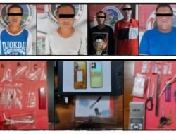 Polres Madiun Kota Kembali Berhasil Amankan 5 Tersangka Narkoba