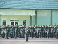 Korem 022/PT Gelar Upacara Bendera Setiap Hari Senin Dengan Khidmat