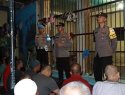 Iptu Umam Ingatkan CCTV Langit saat Cek dan Ricek Tahanan Polresta Mojokerto