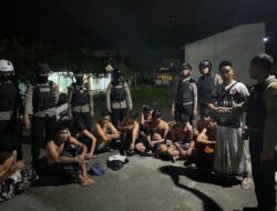 Polres Sampang Amankan 10 Remaja Pelaku Tawuran Jelang Sahur