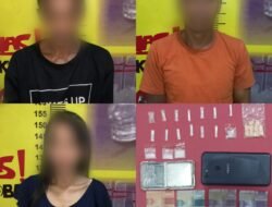 Satuan Reserse Narkoba Polres Pesawaran Tangkap Sekaligus 3 Pelaku Penyalahguna Narkoba