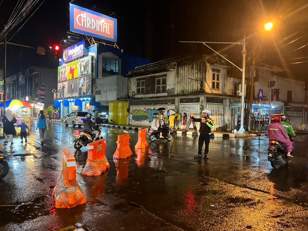 Demi Kelancaran Lomba Patrol Ramadhan 1444H, Polisi Lakukan Rekayasa Lalu Lintas