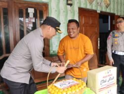 Polisi Kembali Berikan Tali Asih Untuk Keluarga Aremania di Tulungagung