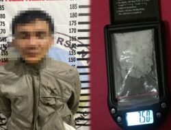 Polres Tulang Bawang Tangkap Bandar Narkotika Yang Jadi TO Di Menggala Kota