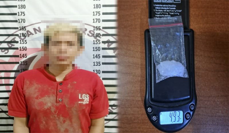 Bandar Narkotika Asal Agung Jaya Ditangkap Polres Tulang Bawang