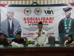 Sosialisasi Empat Pilar Di UINSU, Senator Nuh: Momentum Ramadhan Untuk Menumbuhkan Kesadaran Kolektif