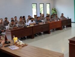 Jelang Hari Raya Idul Fitri 1444 Hijriah dan Libur Lebaran, Polresta Mojokerto Gelar Lat Pra Ops Semeru 2023