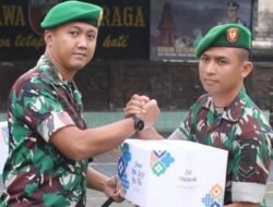 Jelang Hari Raya, Kodim 0815/Mojokerto Serahkan Bingkisan Lebaran