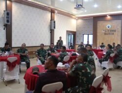 Danrem 022/PT Kunjungan Kerja Ke Kodim 0208/Asahan bersama PJU Korem