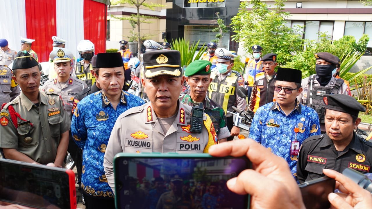 Polresta Sidoarjo Sediakan Mudik Bareng Gratis