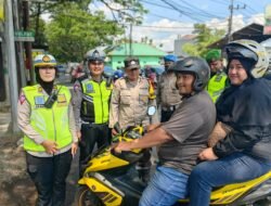 Posyan Polresta Malang Kota Beri Layanan Kepolisian dan Kesehatan, Pemudik Aman dan Berkesan