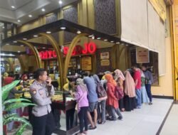 Ops Ketupat Semeru 2023, Polresta Mojokerto Patroli Ke Toko Emas