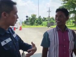 Live Report : Apresiasi Pemudik Kepada Polisi di Exit Toll