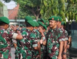 Paska Cuti Lebaran, Dandim 0815/Mojokerto Pimpin Langsung Pengecekan Kekuatan Personel