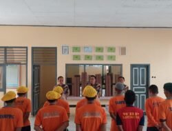 Kasi Binadik dan Jajaran Pembinaan Halal bi Halal Dan Berikan Penguatan Pada Seluruh WBP Tamping