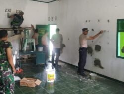 Polsek Pulau Panggung Dan TNI, Korve Hingga Percantik Aula Markas Koramil