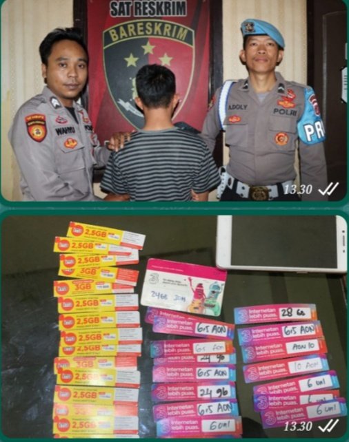 Seorang DPO Pembobol Counter Matahari Kota Agung Ditangkap Tekab 308 Presisi Polres Tanggamus