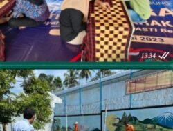 Usai Idulfitri 1444 H, Lapas Kotaagung Kembali Gelar Kegiatan Rutin Pembinaan Kemandirian Sulam Tapis Dan Pertanian