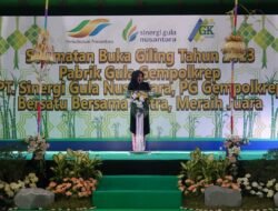 PG Gempolkrep Gelar Selamatan Buka Giling, Bupati Ikfina Harap Dapat Membawa Kesejahteraan Bagi Petani Tebu Bumi Majapahit