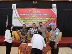 Polres Malang Lantik Tim Saber Judi Siap Amankan Pilkades Serentak