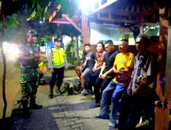 Kompaknya TNI – Polri di Ngawi, Patroli Dialogis Jaga Kamtibmas