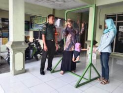 Wujudkan Balita Sehat Babinsa Tangunan Dampingi Layanan Imunisasi Posyandu