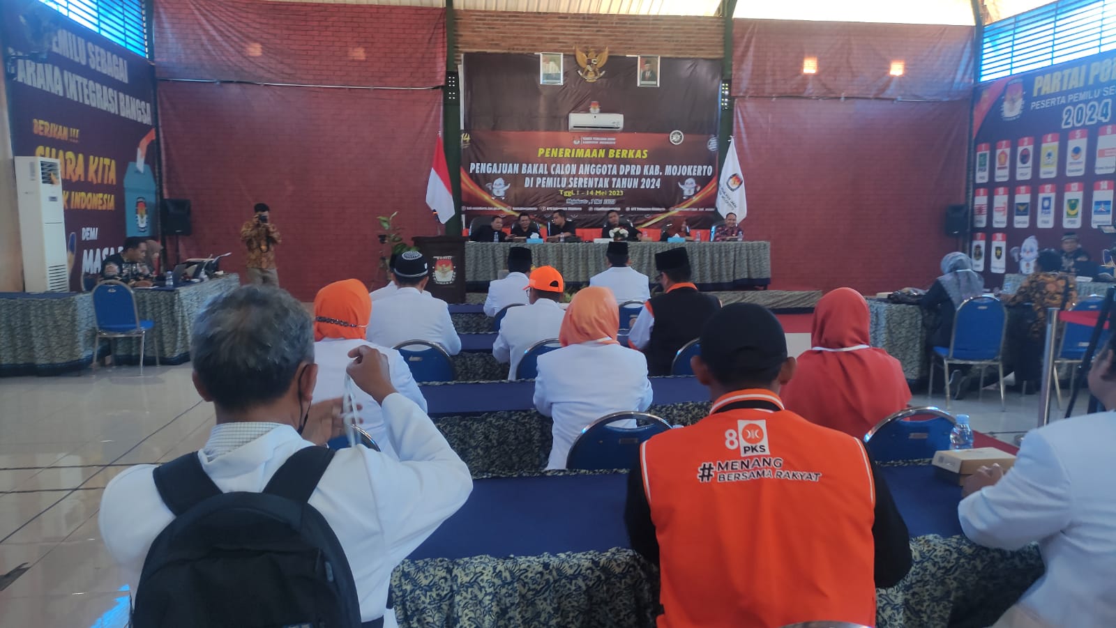 Daftarkan 50 Bacaleg, Ketua PKS Kabupaten Mojokerto Tegaskan PKS Bukan Anti Budaya