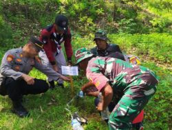 Sinergitas TNI-Polri Ajak Pelajar Gelar Penghijauan di Gunung Bancangan Sambit Ponorogo