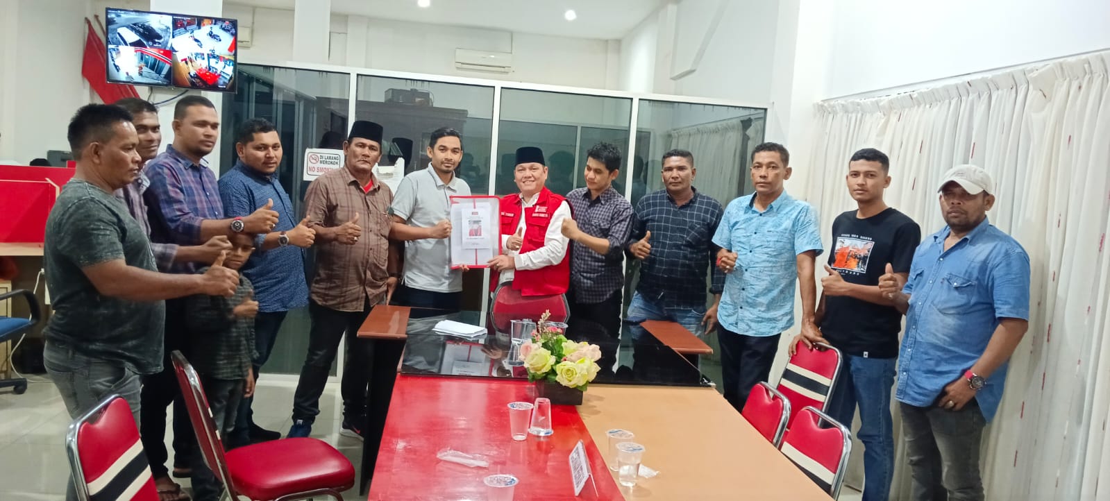 Atas ijin Dan Ridho Allah SWT Tgk. M. Yunus Di Usung Kembali Menjadi Caleg DPRA dari Fraksi Partai Aceh