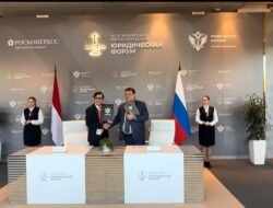 Indonesia Dan Rusia Menandatangani Memorandum Of Understanding (Nota Kesepahaman)  Kerjasama di Bidang Hukum