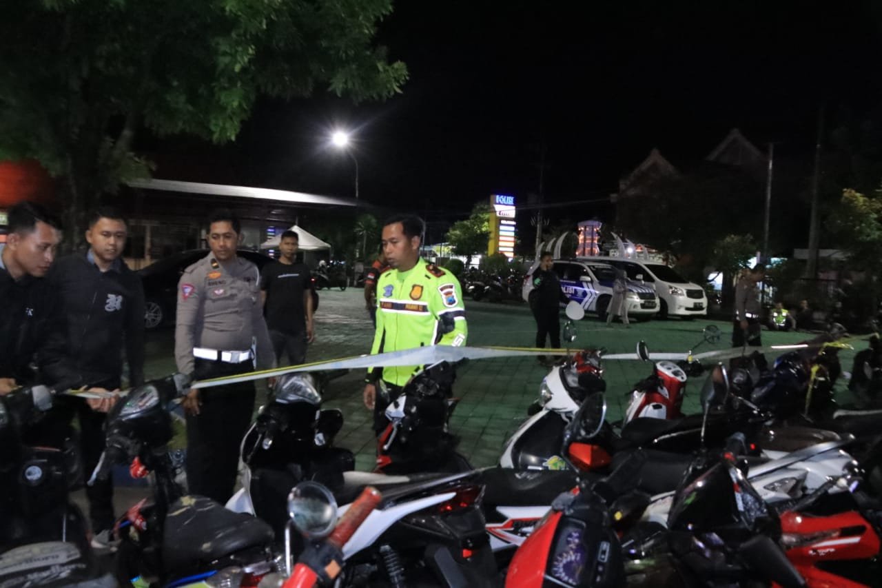 Polres Ngawi Amankan 70 Motor Diduga Terlibat Balap Liar