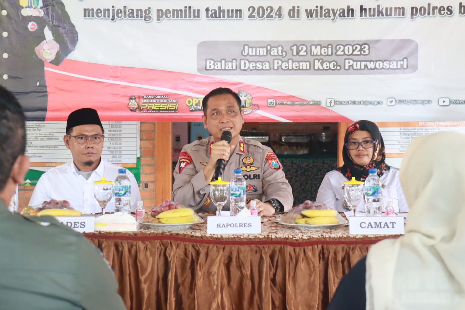 Polres Bojonegoro Himbau Masyarakat Tak Asal Sebar Kabar Hoax